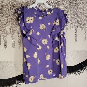 Westmoon Floral Sheer Tank Top